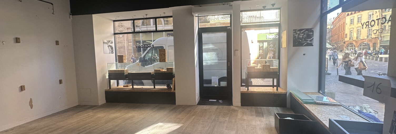 Commerce  68 m² à louer à Toulouse (31000)