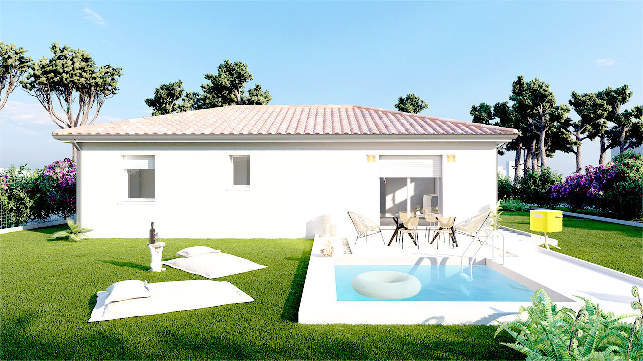 Maison 4pièces + Terrain de 1200m² à partir 241000€ à LABOUHEYRE