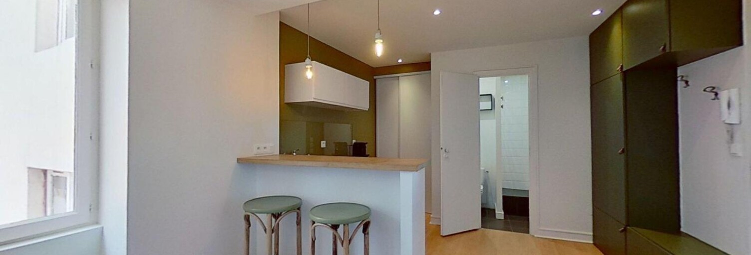 Appartement 2 Pièces 26 m² à louer à Lyon 1 (69001)