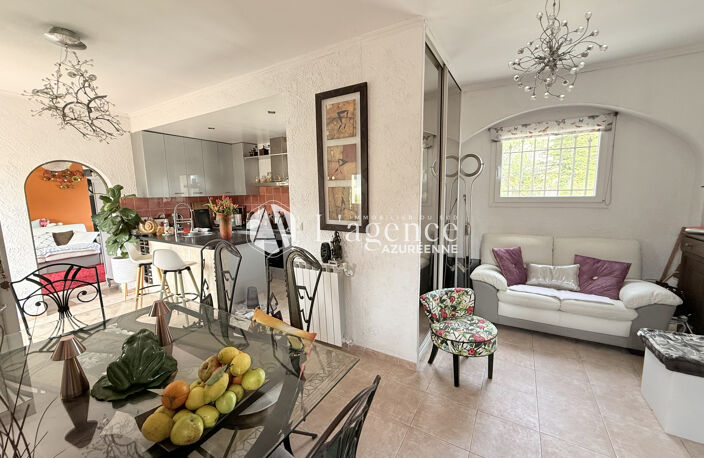 CAGNES SUR MER : APPARTEMENT VILLA LUMINEUX 3/4 PIÈCES GARAG — photo 4