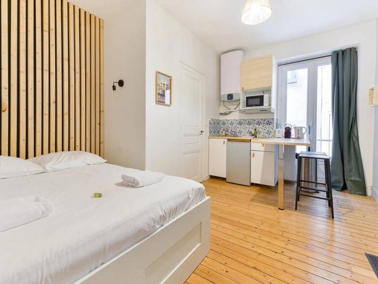 Studio rénové de 17 m² à Nantes, proche tramway — photo 1