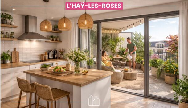 Appartement 3 pièces  à vendre Hay-les-Roses (L') 94240