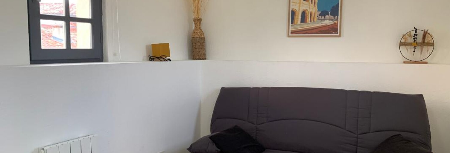 Appartement 1 Pièce 15 m² à louer à Nîmes (30000)