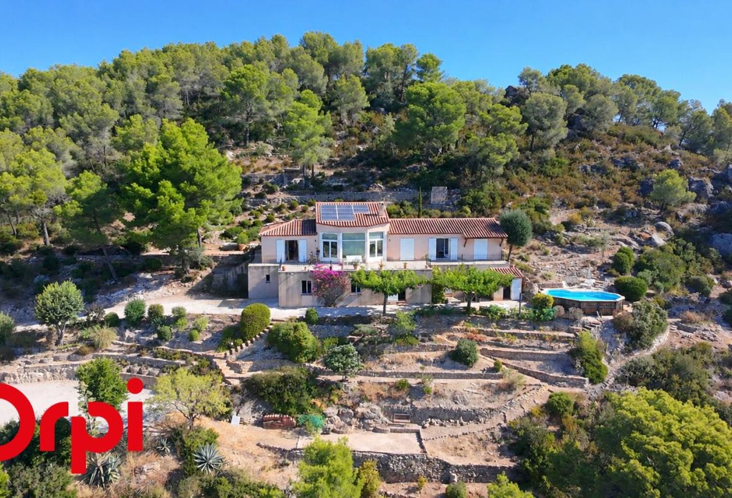 Superbe villa T7 entre Bandol et La Cadière-d'Azur | Vue Mer à 180° | Terrain 5 000 m — photo 1