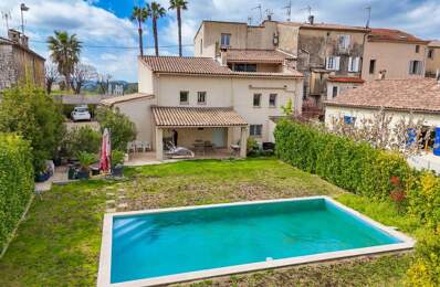 LA COLLE SUR LOUP VILLAGE MAISON RENOVEE AVEC PISCINE — photo du bien