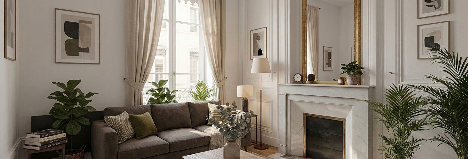 Appartement 3 Pièces 62 m² à vendre à Lyon 7 (69007)