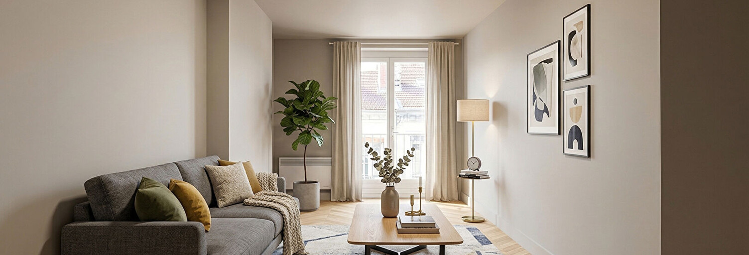 Appartement 2 Pièces 45 m² à vendre à Lyon 7 (69007)