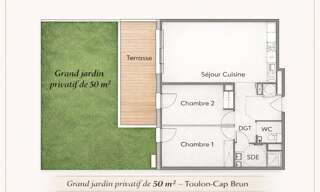 Appartement 3 Pièces 58 m² à vendre à Toulon (83000)