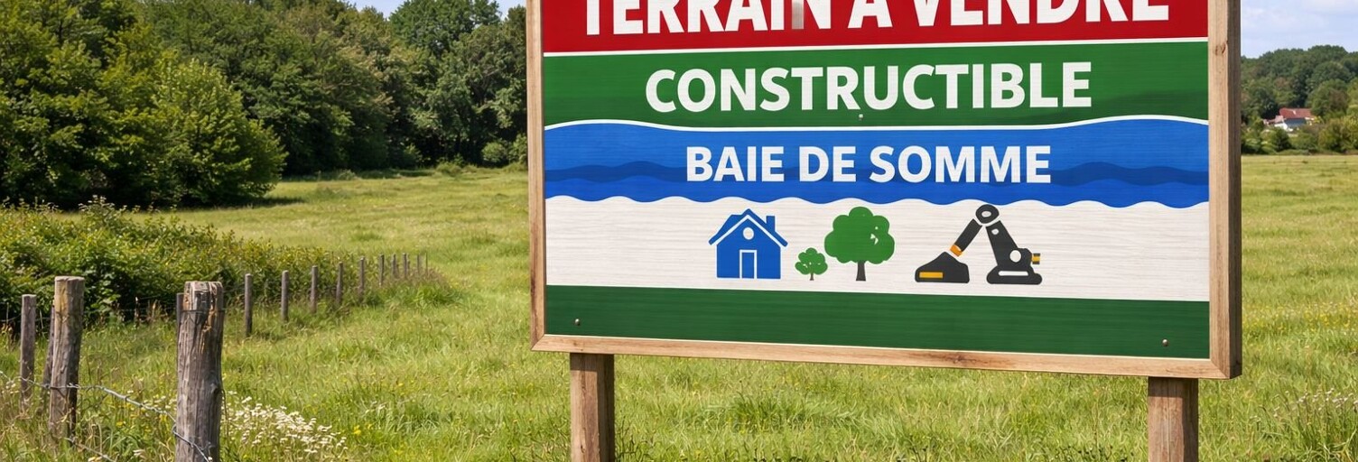 Terrain  1000 m² à vendre à Ponthoile (80860)