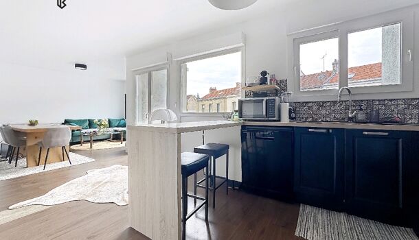 Appartement 3 pièces  à vendre Reims 51100