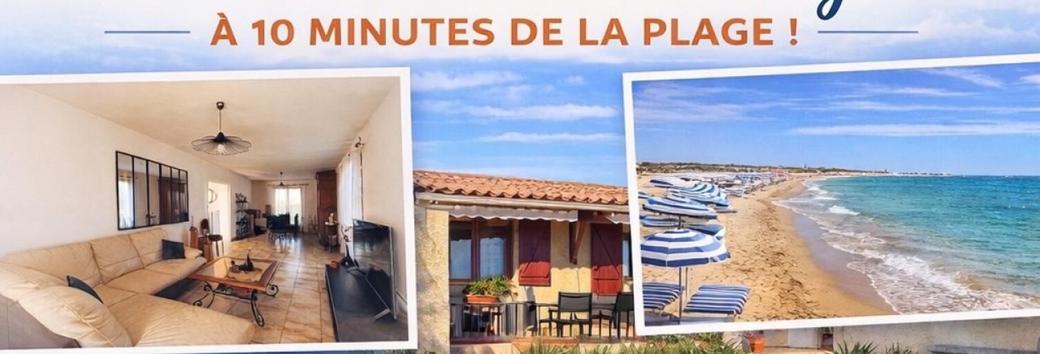 Maison 5 Pièces 90 m² à vendre à Agde (34300)