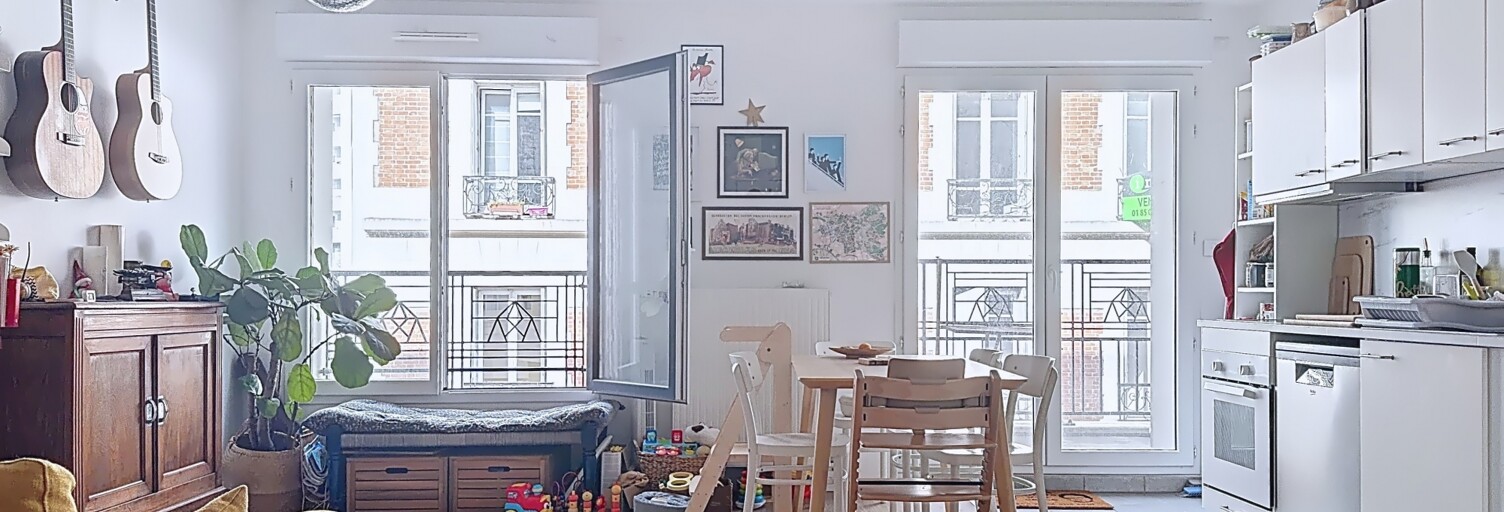 Appartement 3 Pièces 63 m² à vendre à Saint-Ouen-sur-Seine (93400)