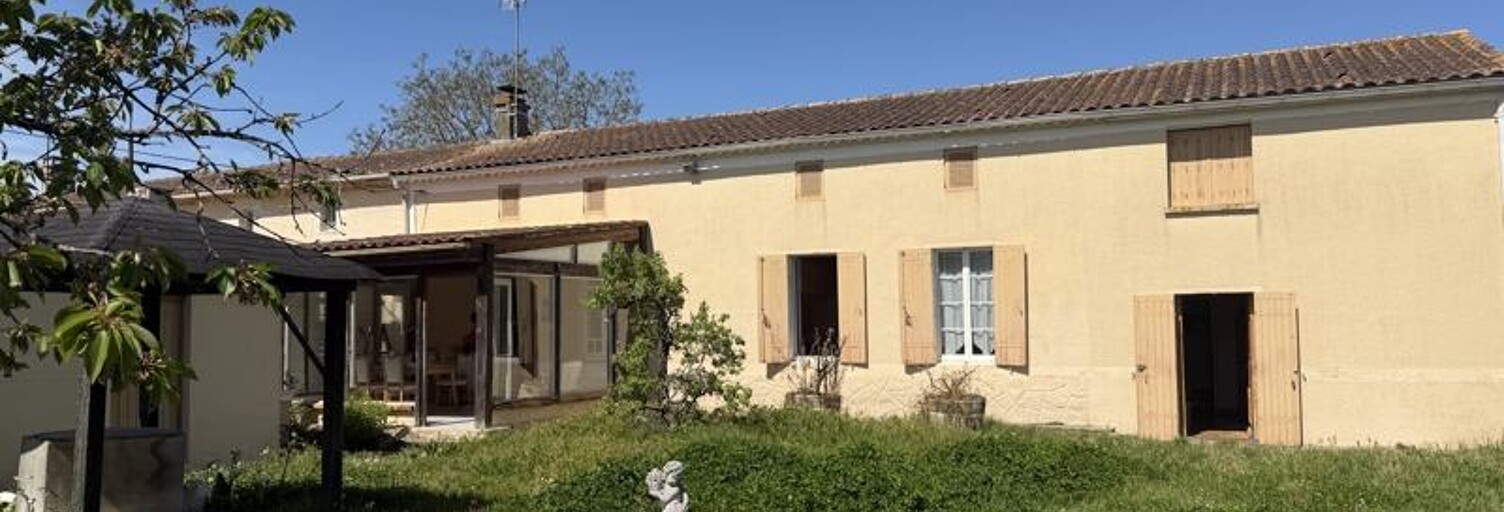 Maison 4 Pièces 142 m² à vendre à Saint-Ciers-sur-Gironde (33820)