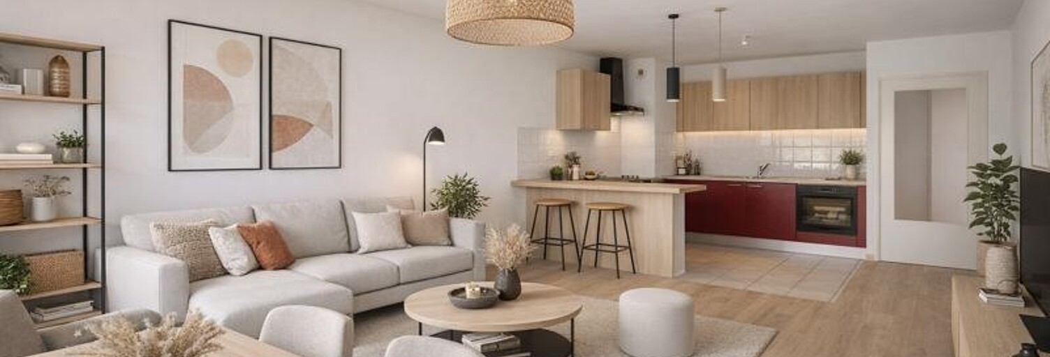 Appartement 3 Pièces 63 m² à vendre à Pechbonnieu (31140)