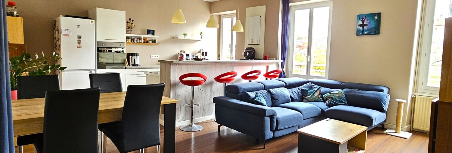 Appartement 3 Pièces 76 m² à vendre à Saint-Genest-Lerpt (42530)