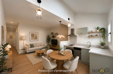 Ravissant appartement T2 entièrement rénové en centre-ville. — photo du bien