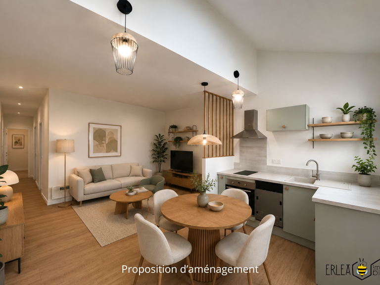 Ravissant appartement T2 entièrement rénové en centre-ville. — photo 1