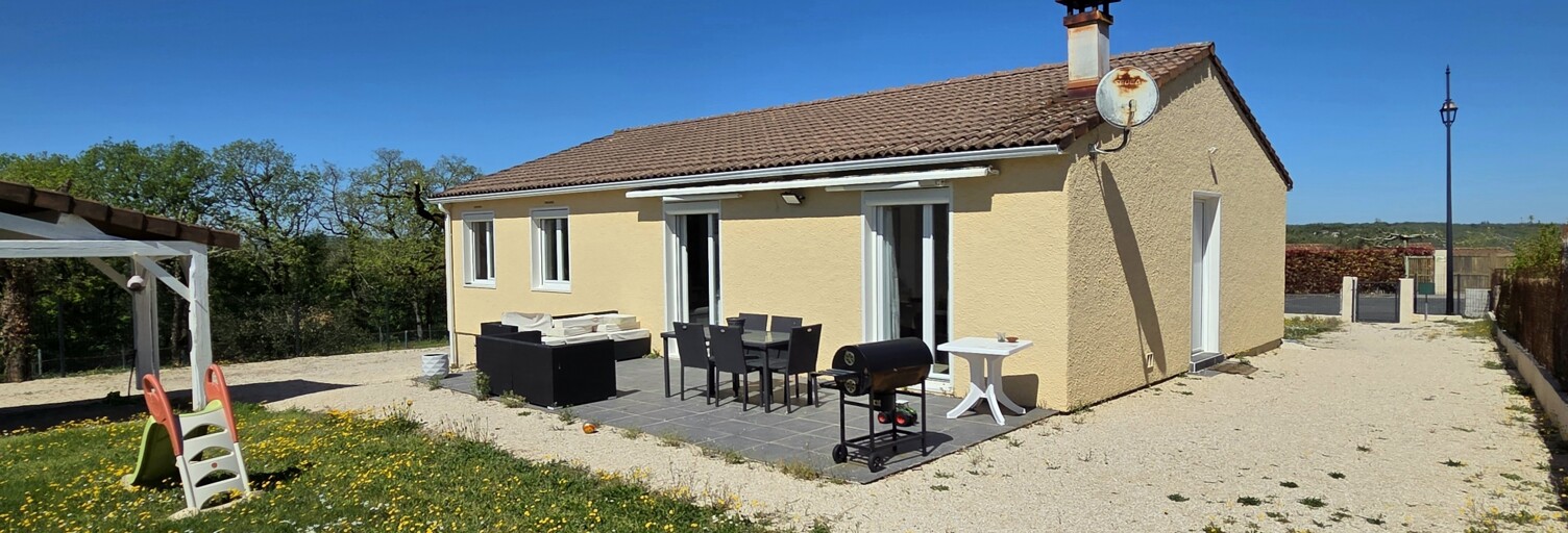 Maison 4 Pièces 100 m² à vendre à Lachapelle-Auzac (46200)