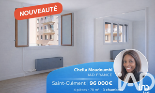 Appartement 4 Pièces 78 m² à vendre à Saint-Clément (89100)