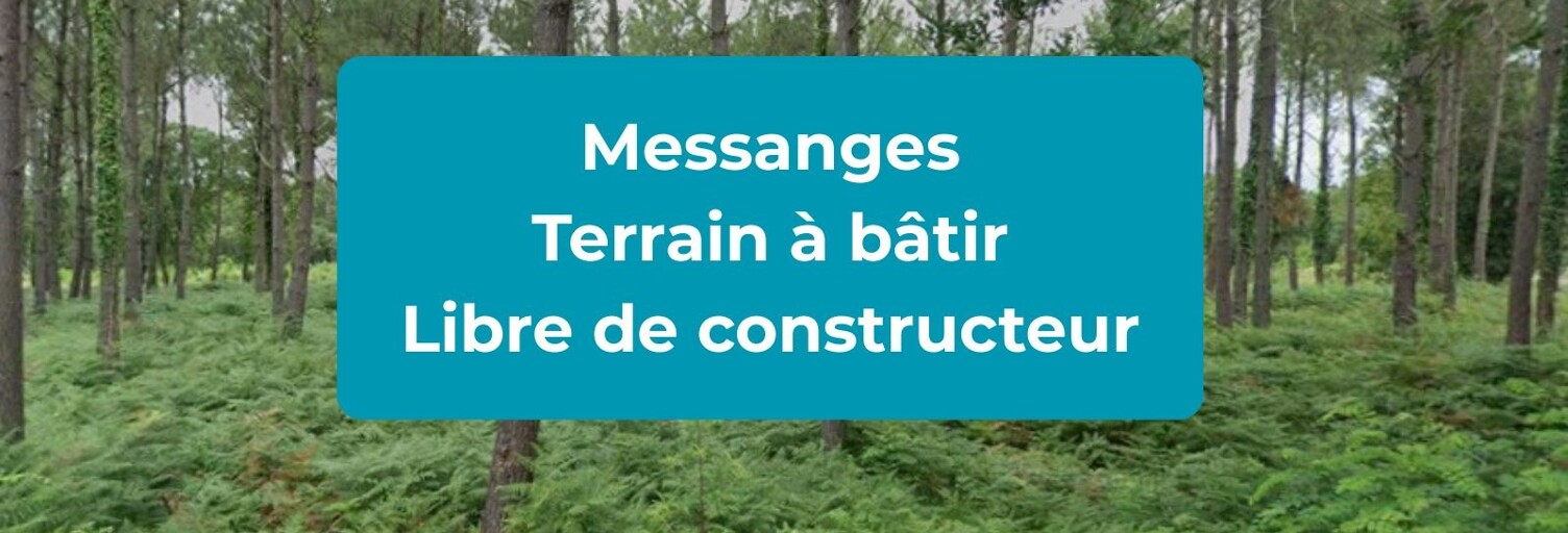 Terrain  565 m² à vendre à Messanges (40660)