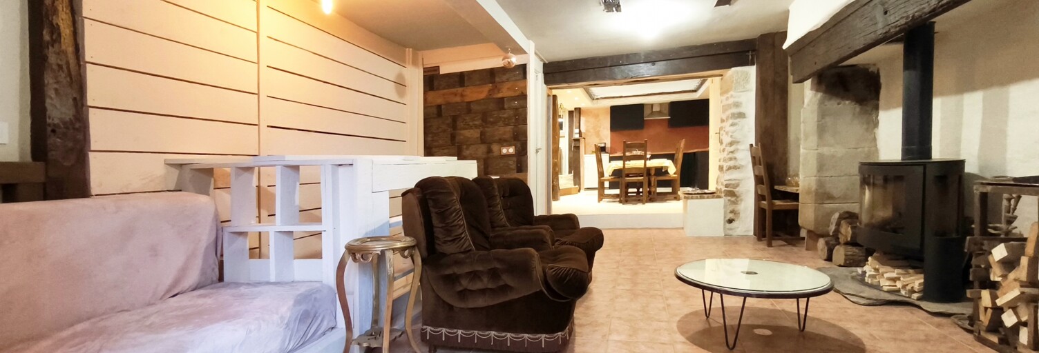 Maison 4 Pièces 130 m² à vendre à Saint-Côme-d'Olt (12500)