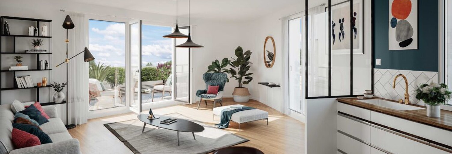 Appartement neuf T2, T3, T4 Pièce 45 à 80 m² à vendre à Stains (93240)
