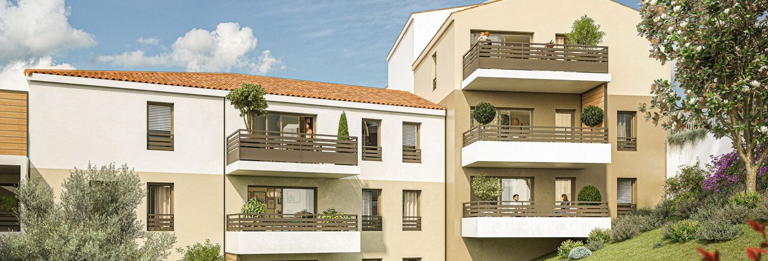 Appartement neuf T2, T3, T4 Pièce 47 à 83 m² à vendre à Nîmes (30000)
