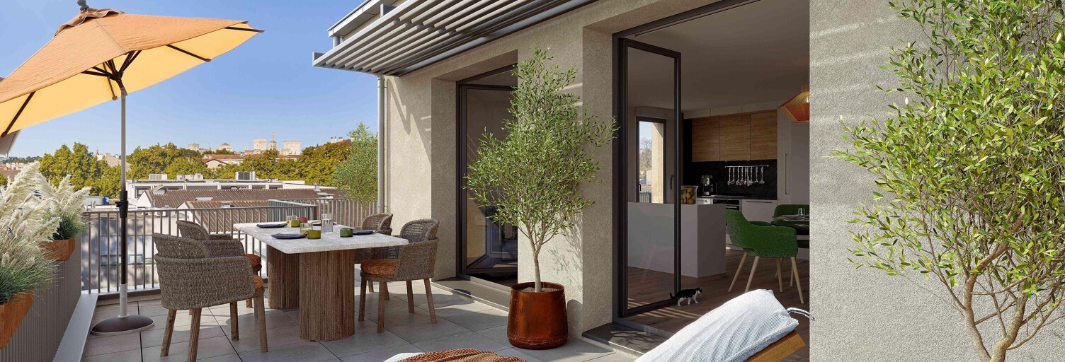 Appartement neuf T2, T3, T4, T5 Pièce 43 à 112 m² à vendre à Avignon (84000)