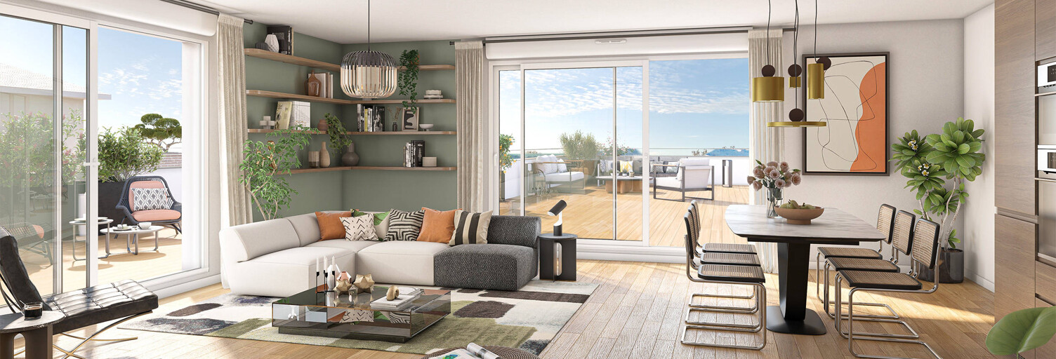 Appartement neuf T2, T3 Pièce 45 à 65 m² à vendre à Toulouse (31000)