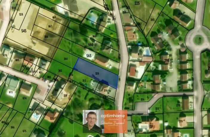 RARE À Tavaux – Terrain plat 1 172 m², libre constructeur, viabilités en bordure — photo 2