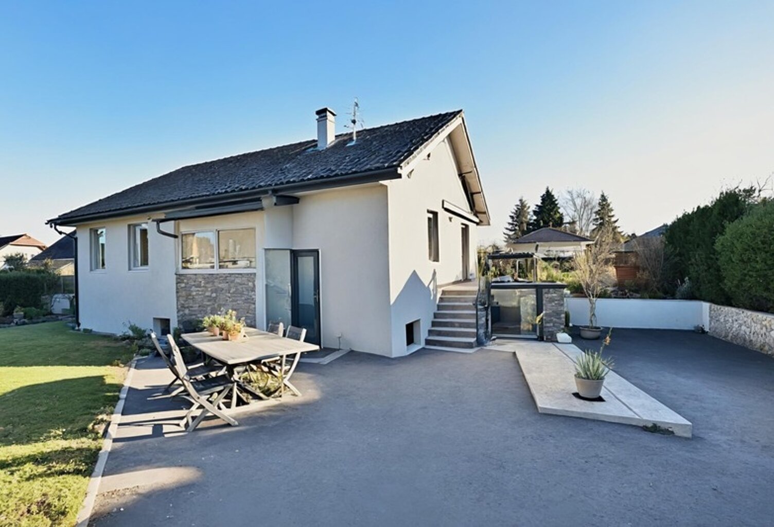 CESSY (01) Maison à vendre 6 pièces 181 m² - Terrain 980 m² - Quartier résidentiel - — photo 1