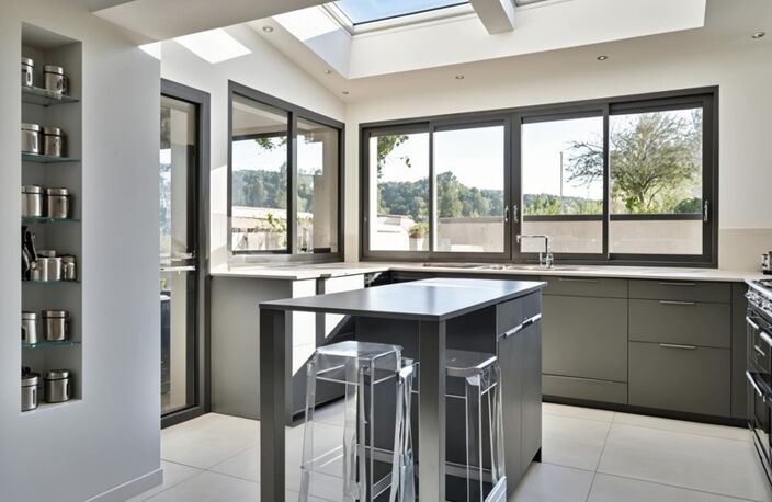 CESSY (01) Maison à vendre 6 pièces 181 m² - Terrain 980 m² - Quartier résidentiel - — photo 5
