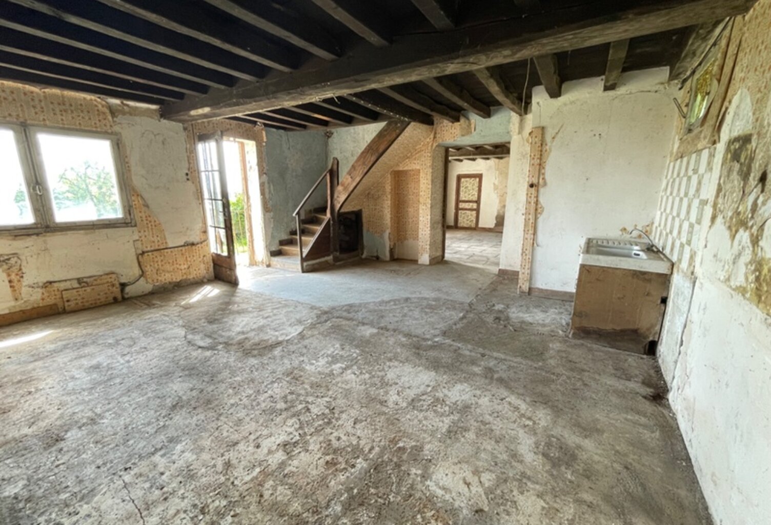 Maison de village à rénover 35000€ — photo 1