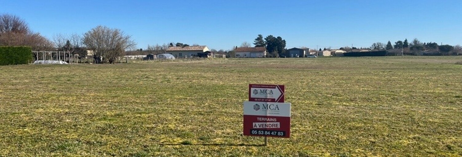 Terrain  860 m² à vendre à Marmande (47200)