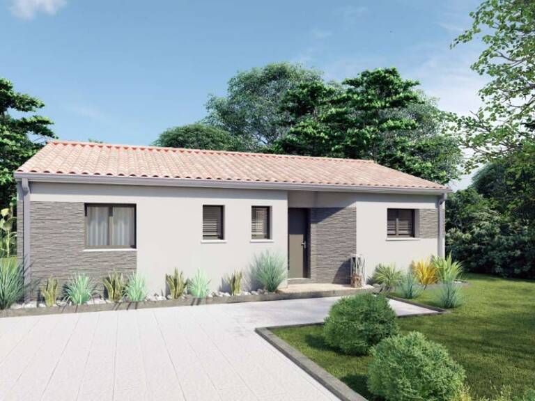 Maison à construire à Saint-Martin-d'Oney (40090) — photo 1