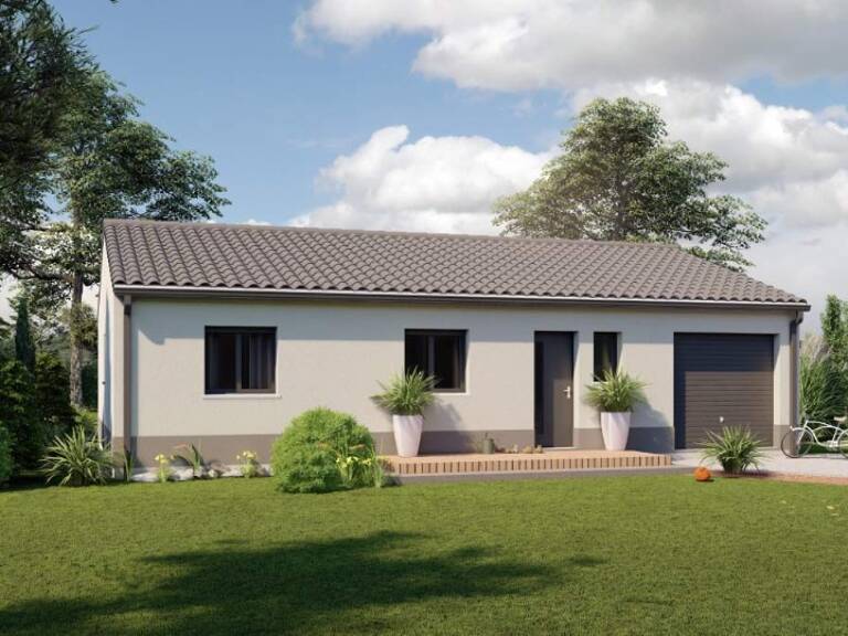 Maison à construire à Saint-Martin-d'Oney (40090) — photo 1