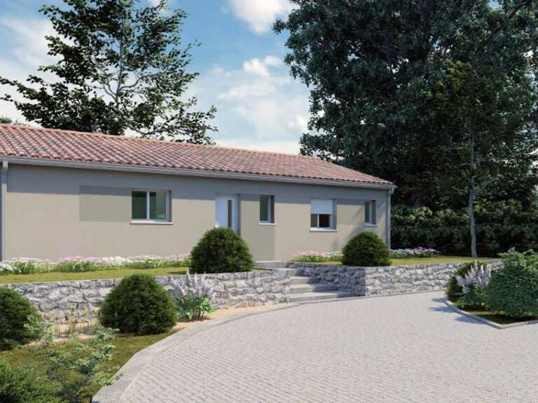 Maison à construire à Saint-Martin-d'Oney (40090) — photo 1
