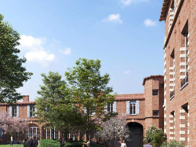 Bureaux à louer - 460 m² - Toulouse Saint Etienne — photo du bien