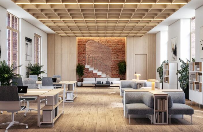 Bureaux à louer - 460 m² - Toulouse Saint Etienne — photo 2