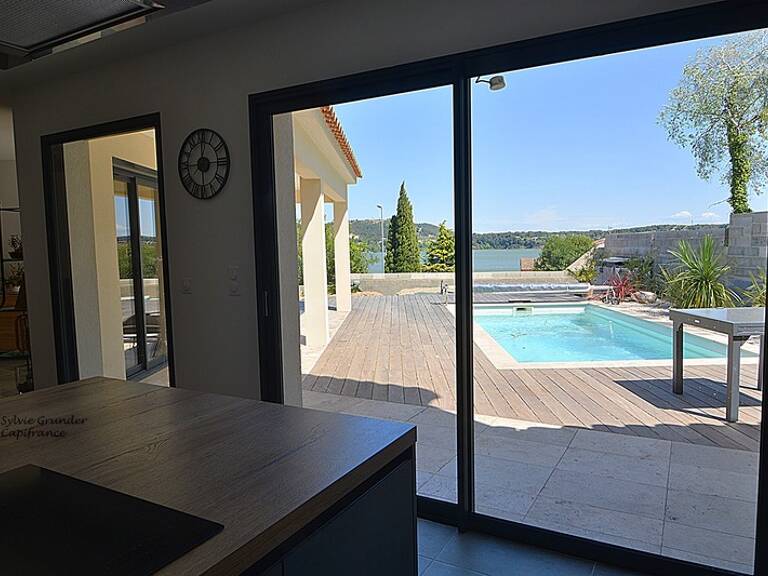 Maison contemporiane 6 pièces Piscine vue étang de l'olivier — photo 1
