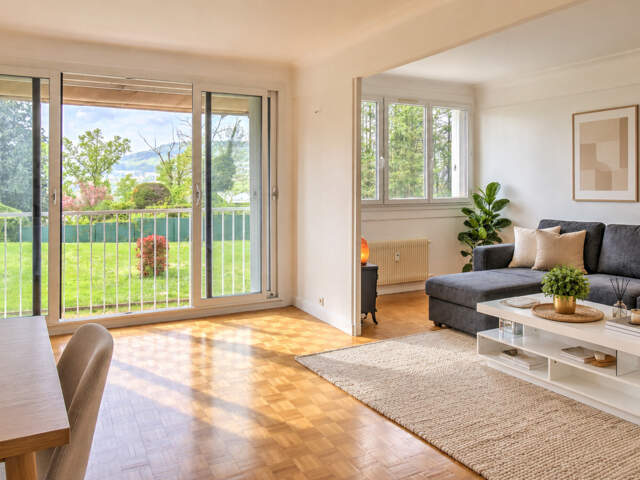 Appartement à vendre 3 pièces - 72 m² - FONTAINES SUR SAONE (69) — photo du bien
