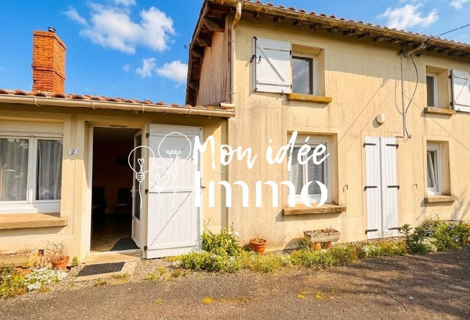 Maison 2 chambres et terrain agricole - LA LIMOUZINIÉRE — photo 1