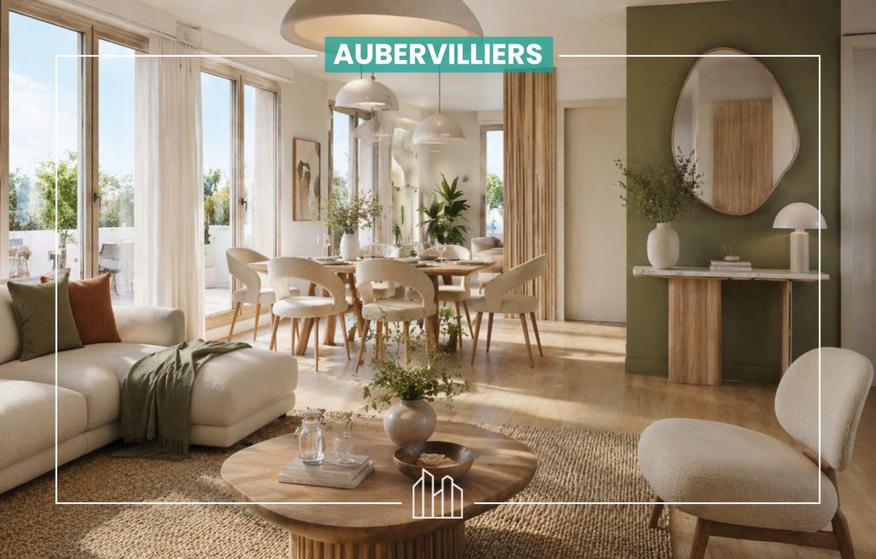 Appartement  T4 à vendre Aubervilliers 93300