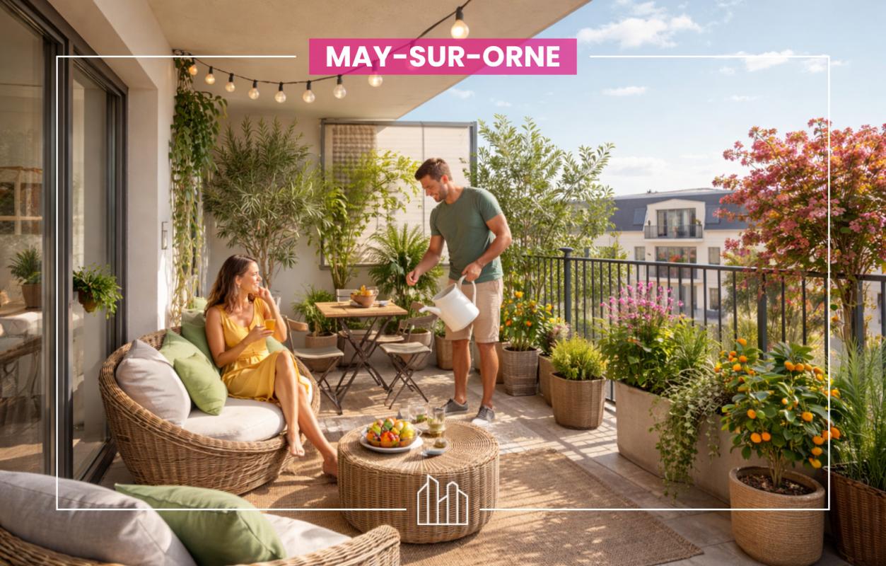 RÉSIDENCE NOÉMIE - PROCHE COMMERCES  Appartement neuf May-sur-Orne 14320