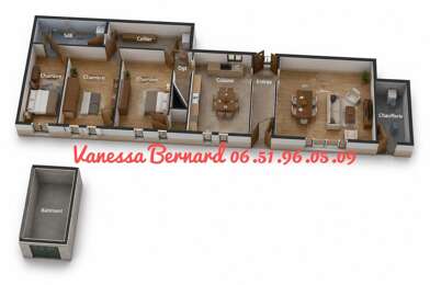 Maison 4 pièces 117000 €