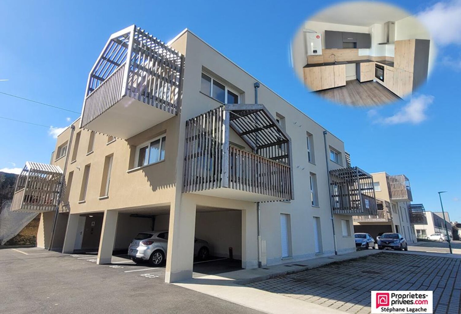 Appartement Rinxent 2 pièce(s) 48 m2 avec terrasse  6m² et parking — photo 1