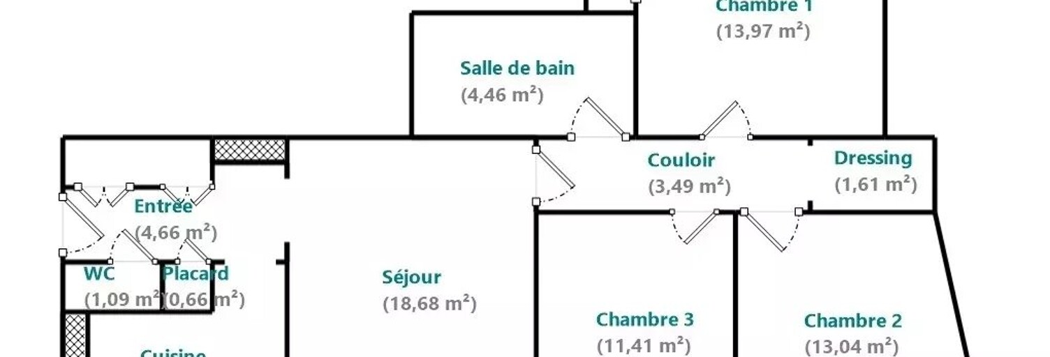 Appartement 4 Pièces 80 m² à vendre à Paris 15 (75015)