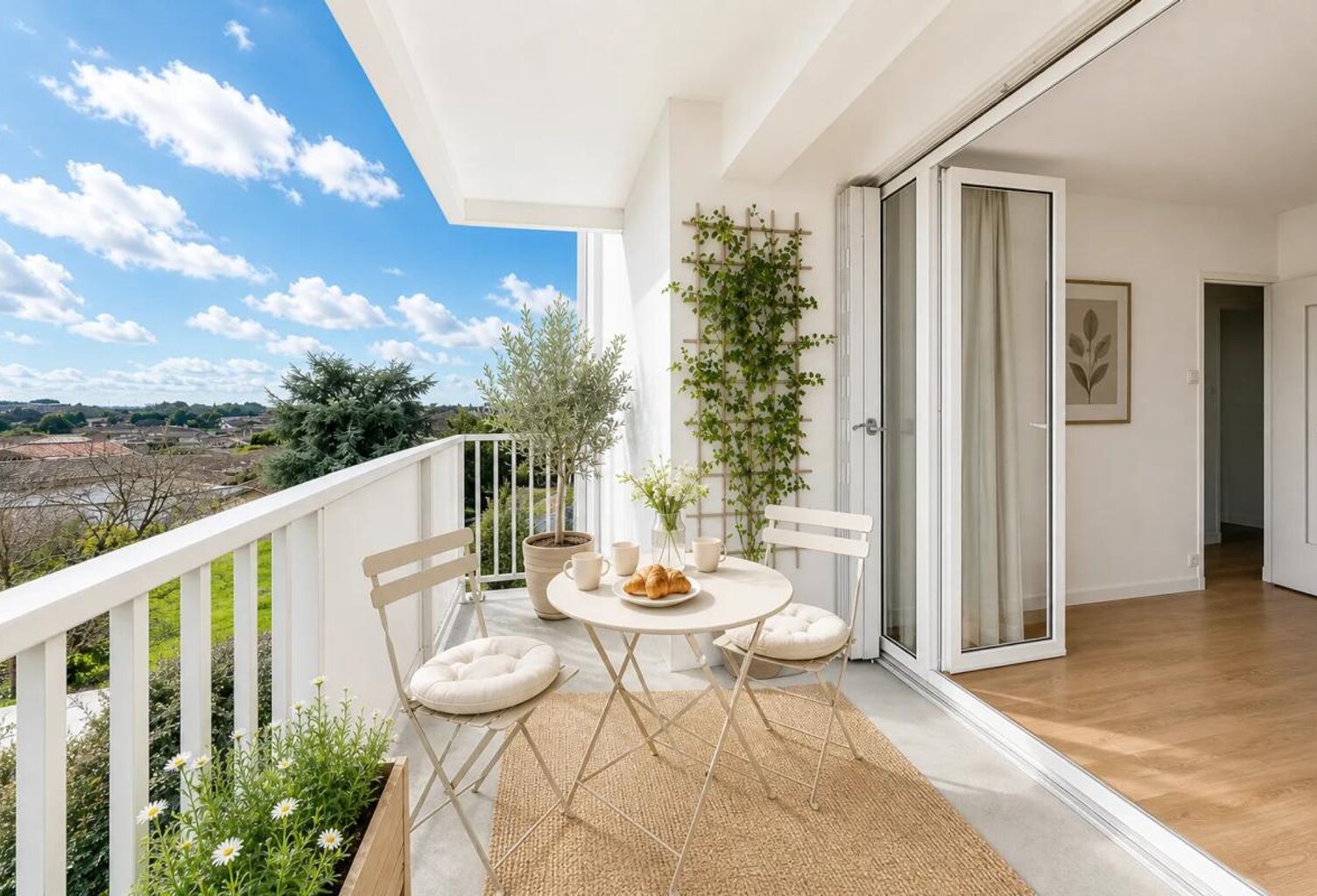Appartement lumineux de 87 m² avec 4 chambres et vue dégagée — photo 1