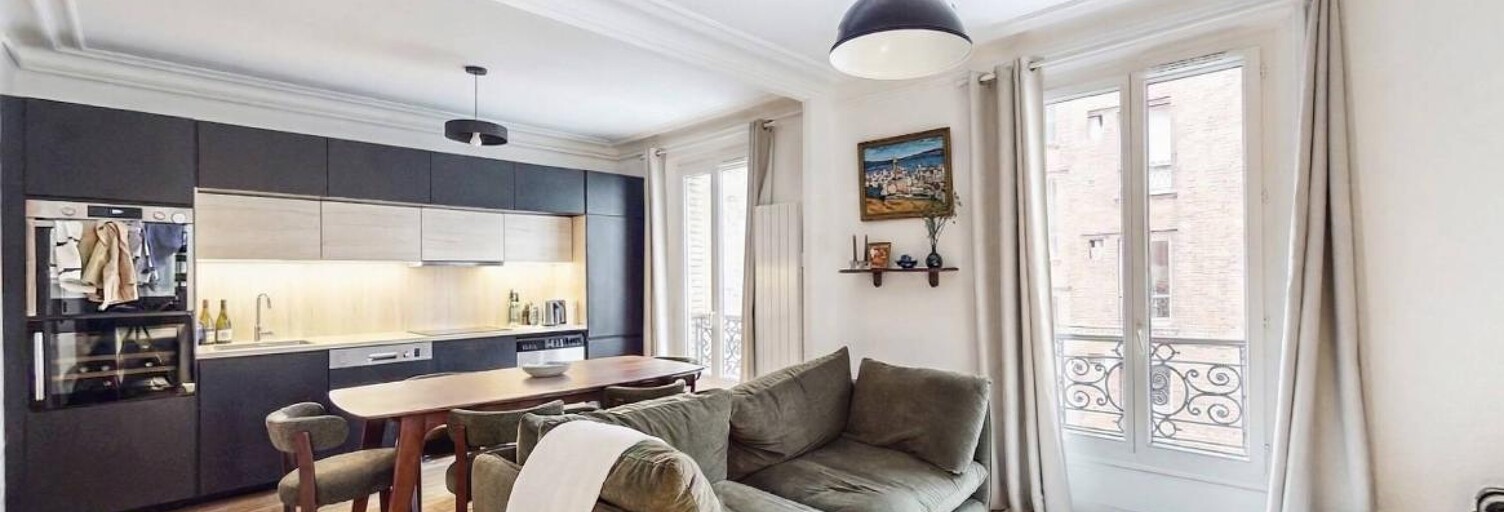 Appartement 2 Pièces 39 m² à vendre à Paris 18 (75018)
