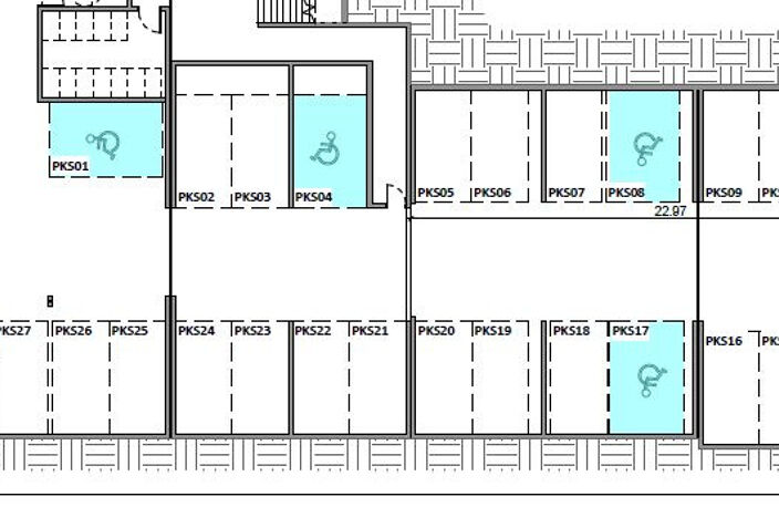 Lot de 8 parkings en sous-sol à Châteauneuf-de-Gadagne — photo 2
